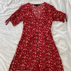 women’s floral dress